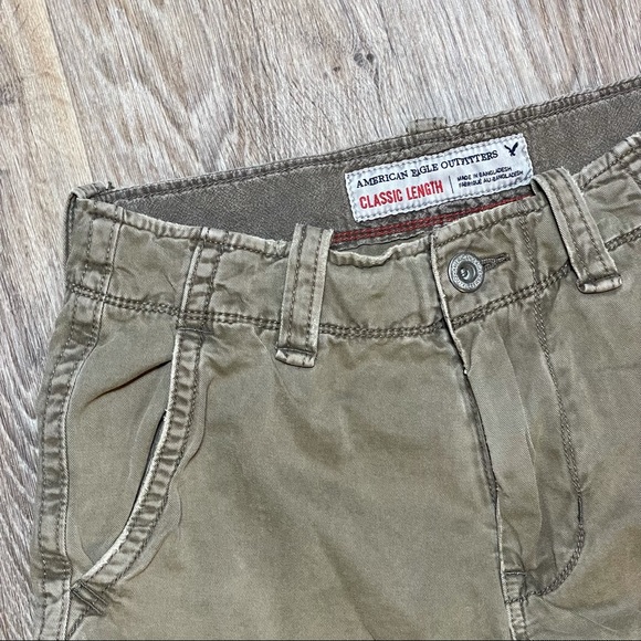 American Eagle Cargo Shorts Distressed Size 30 - Picture 5 of 7